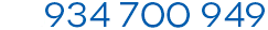 Teléfono de ET Systems: 934 700 949